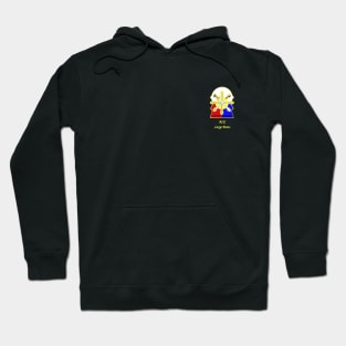 Escrima Crest with ACE - Largo Mano Caption Hoodie